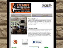 Tablet Screenshot of cghbuilders.com